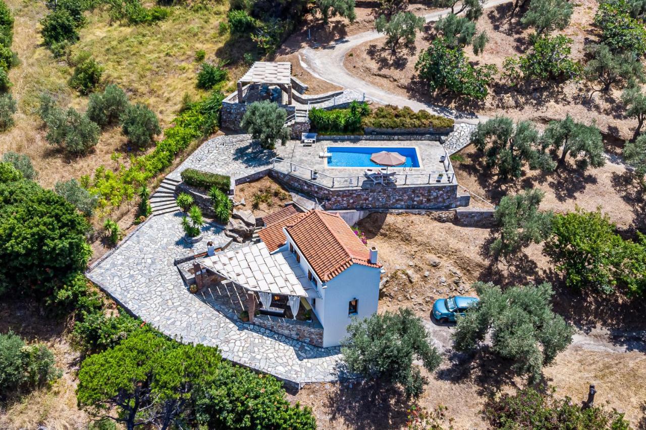 Villa Fotini Kalivi In Raches Panormos  Екстериор снимка