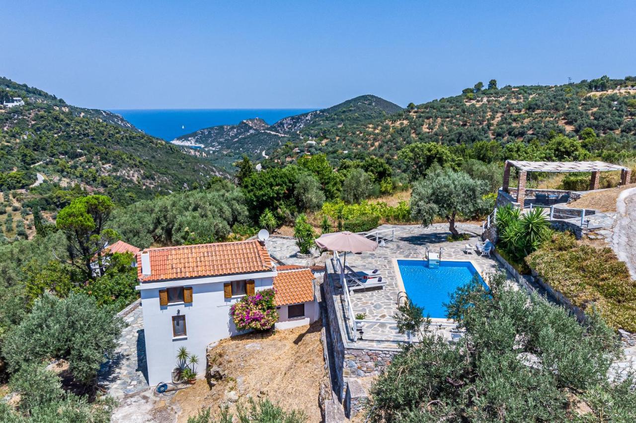 Villa Fotini Kalivi In Raches Panormos  Екстериор снимка