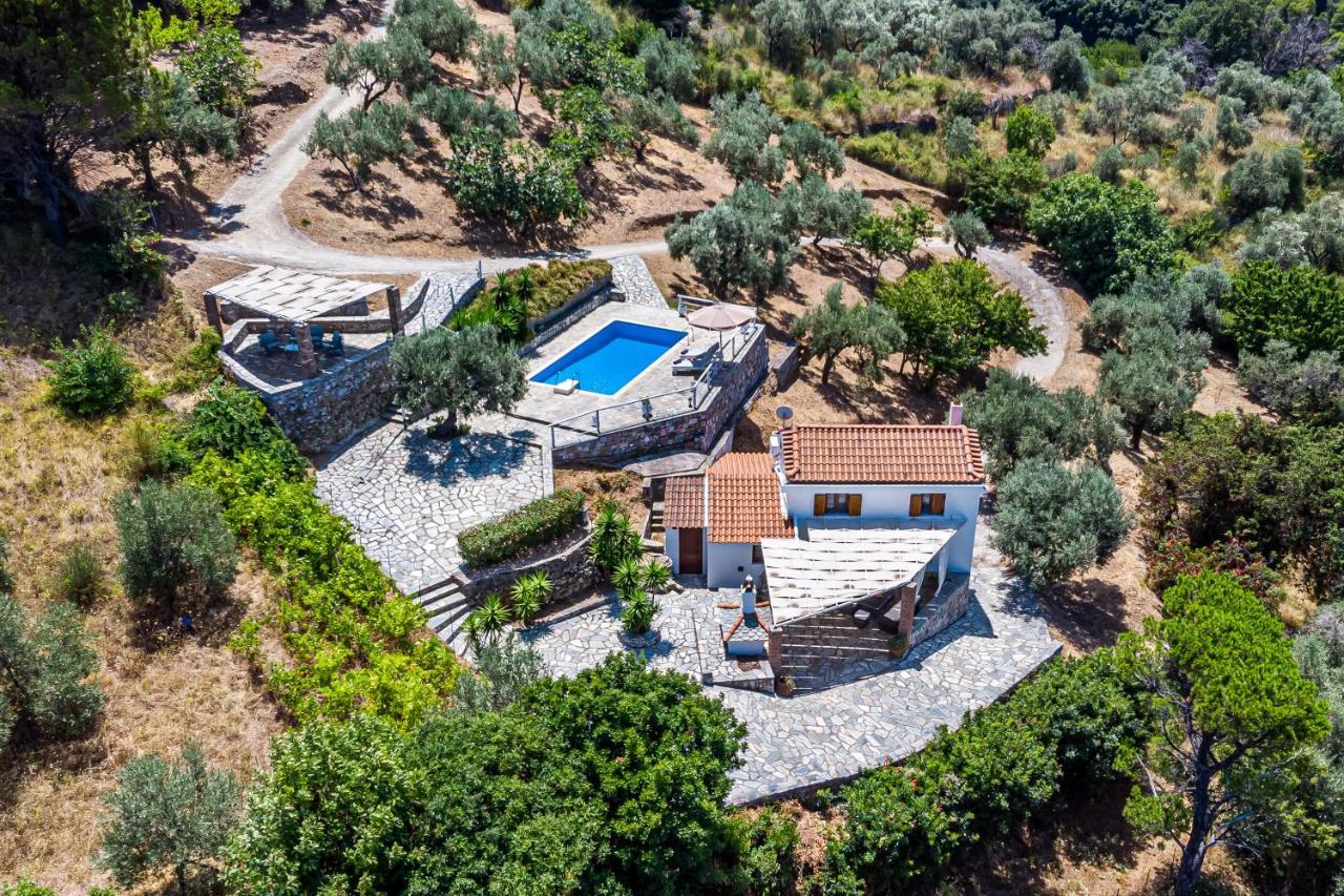 Villa Fotini Kalivi In Raches Panormos  Екстериор снимка