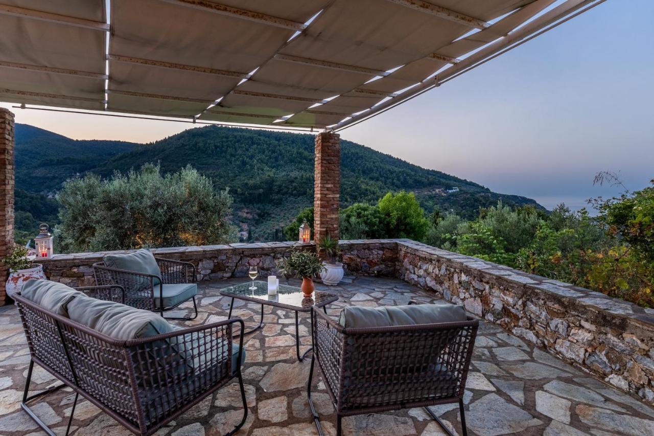Villa Fotini Kalivi In Raches Panormos  Екстериор снимка