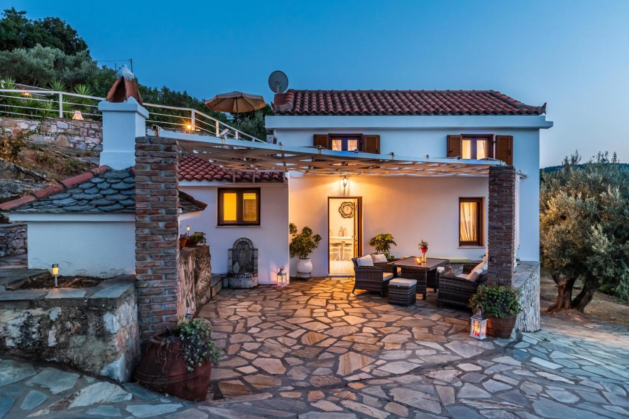 Villa Fotini Kalivi In Raches Panormos  Екстериор снимка