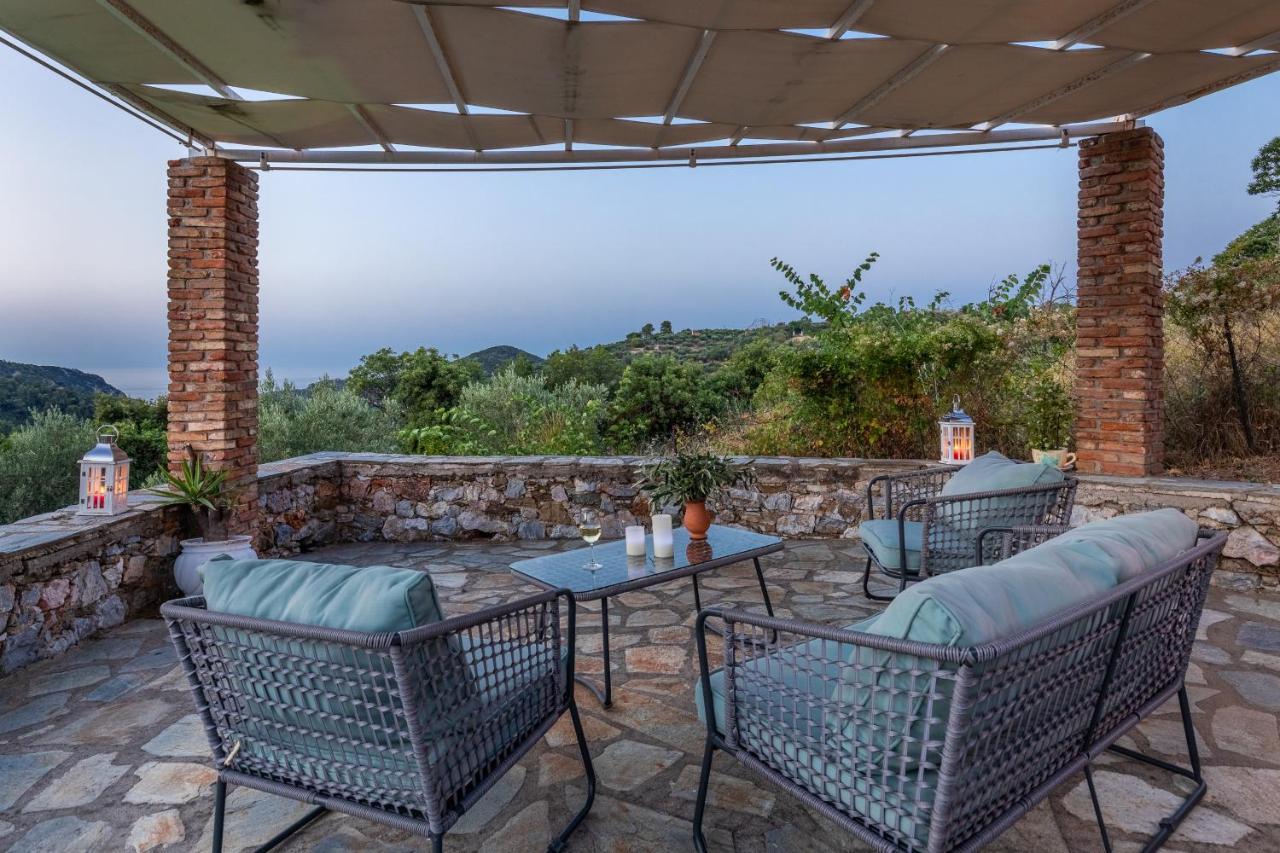 Villa Fotini Kalivi In Raches Panormos  Екстериор снимка