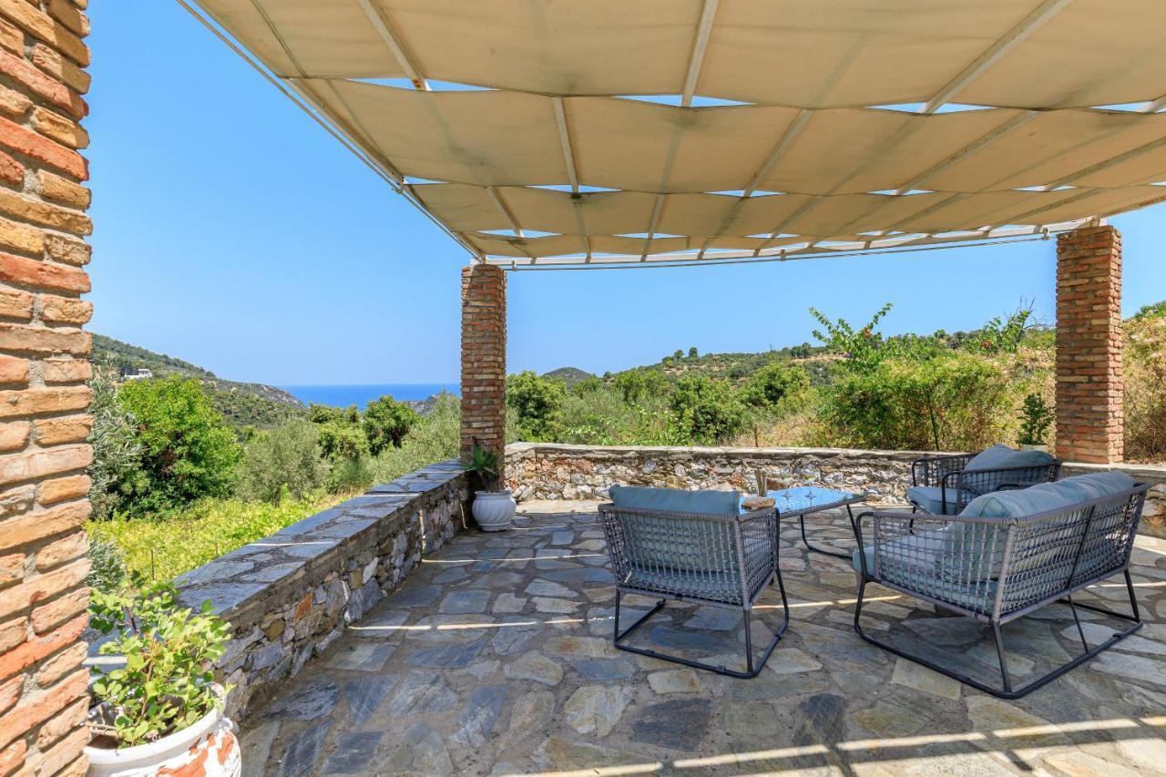Villa Fotini Kalivi In Raches Panormos  Екстериор снимка