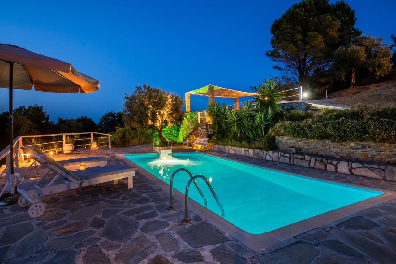 Villa Fotini Kalivi In Raches Panormos  Екстериор снимка