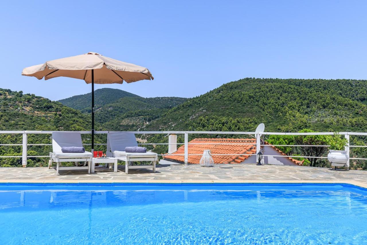 Villa Fotini Kalivi In Raches Panormos  Екстериор снимка