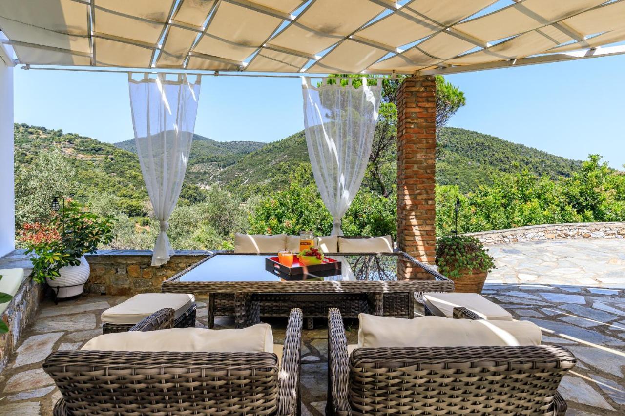 Villa Fotini Kalivi In Raches Panormos  Екстериор снимка