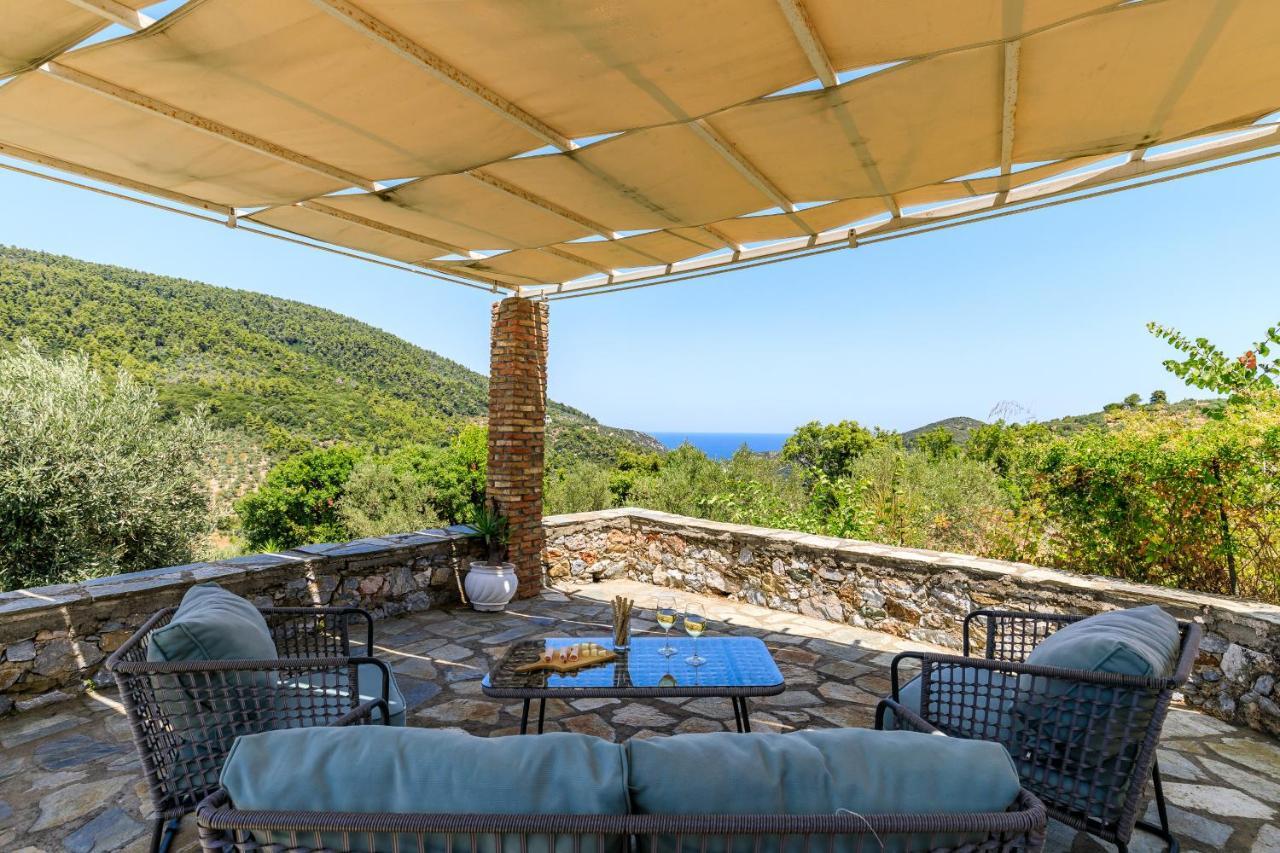 Villa Fotini Kalivi In Raches Panormos  Екстериор снимка