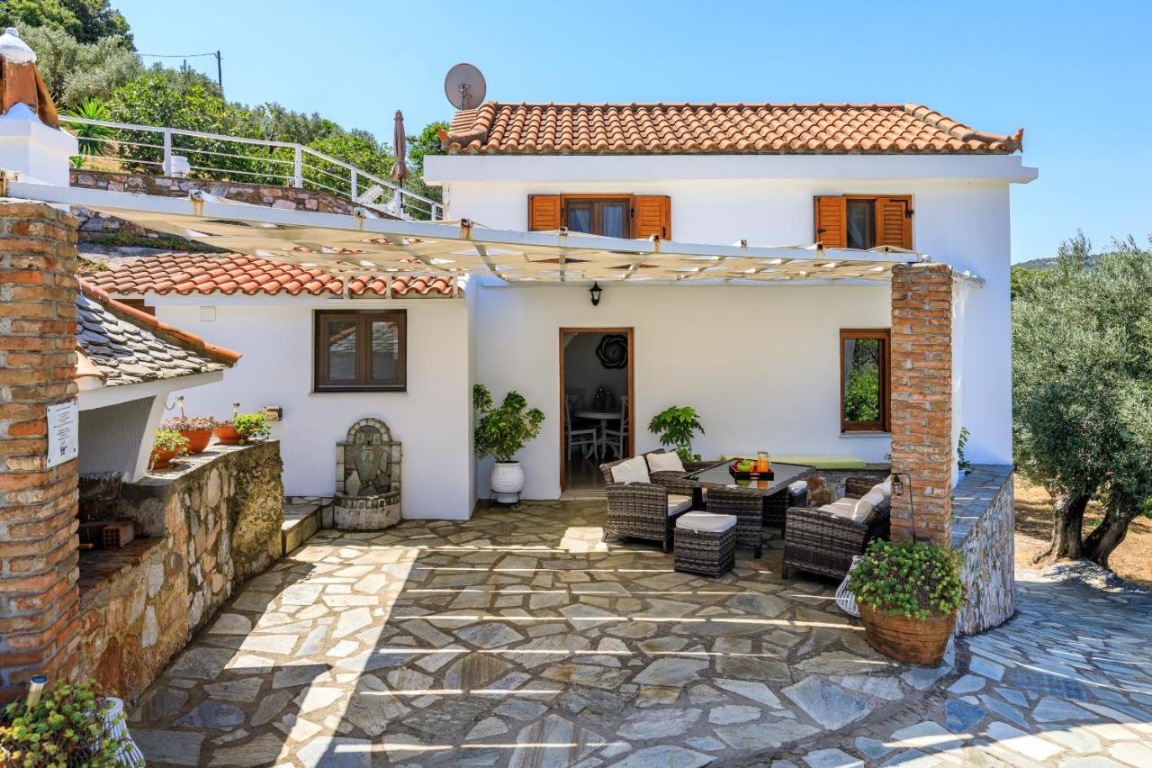 Villa Fotini Kalivi In Raches Panormos  Екстериор снимка