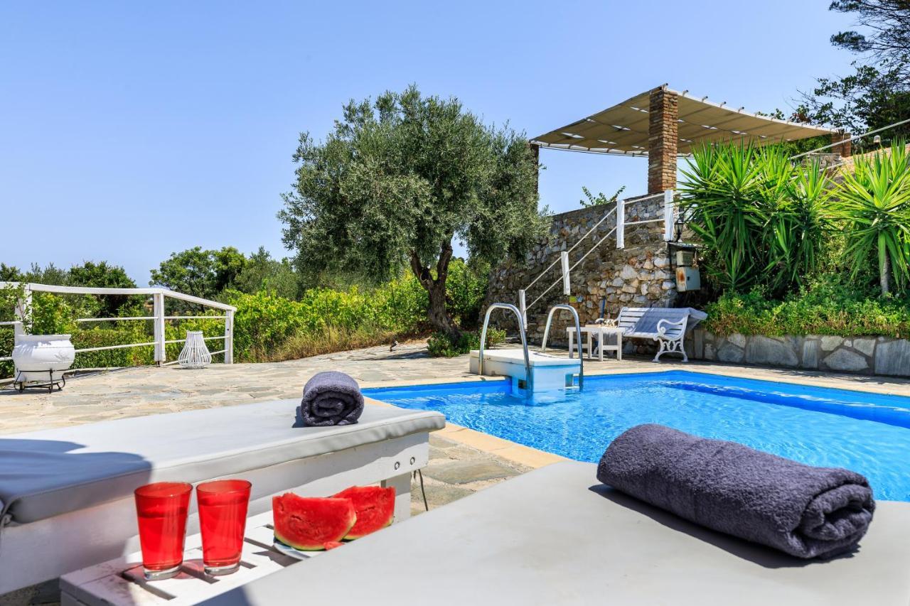 Villa Fotini Kalivi In Raches Panormos  Екстериор снимка