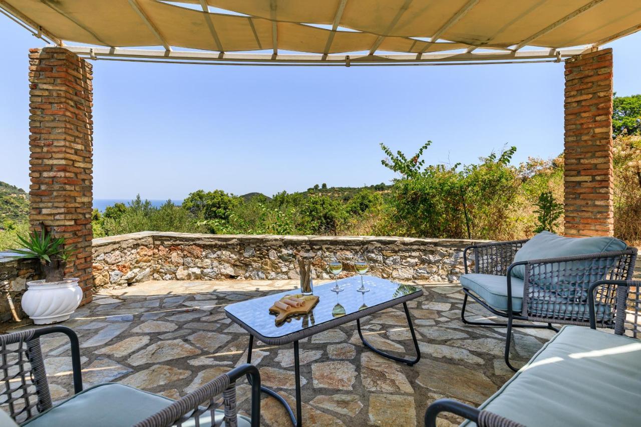Villa Fotini Kalivi In Raches Panormos  Екстериор снимка