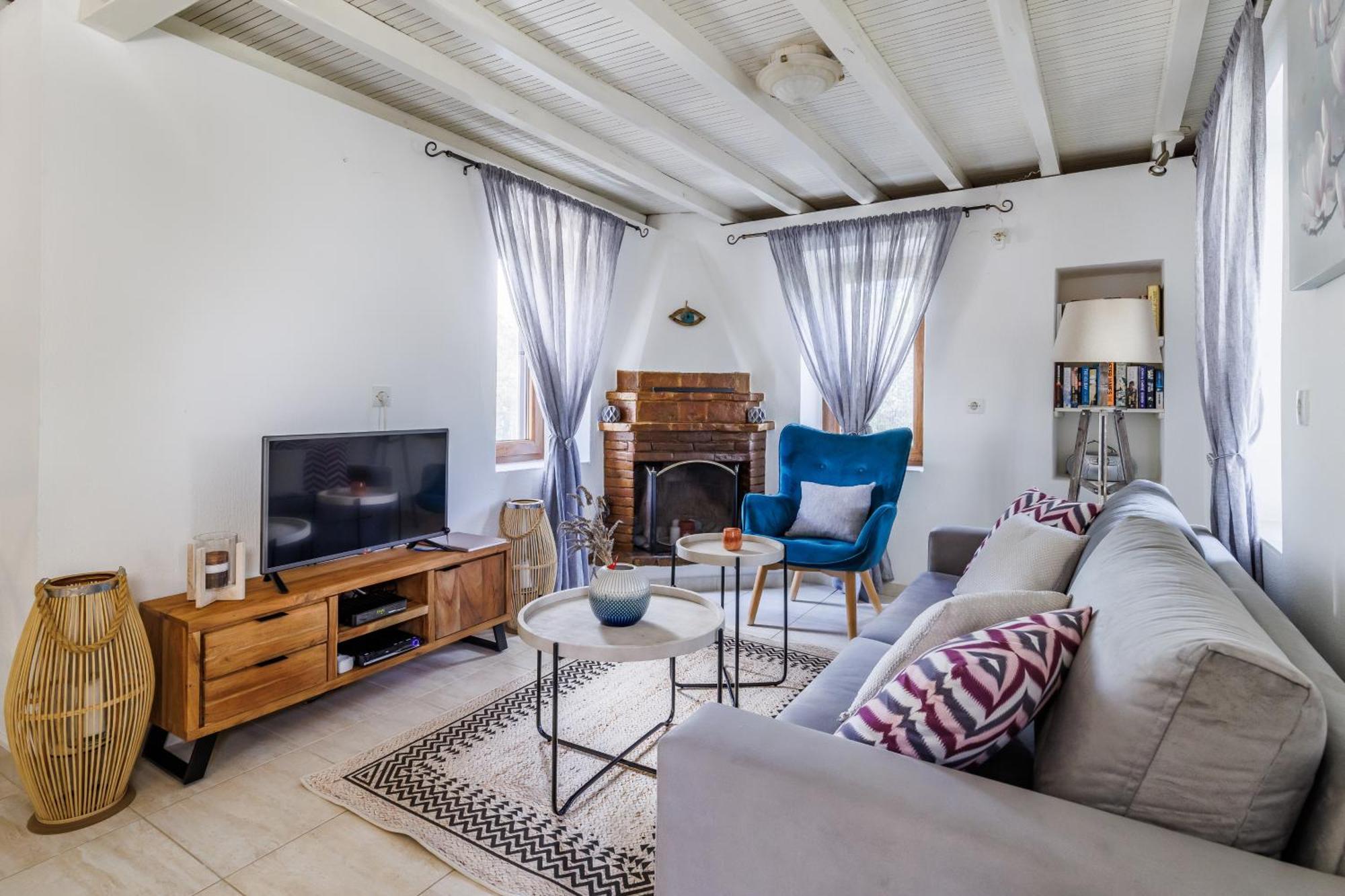 Villa Fotini Kalivi In Raches Panormos  Екстериор снимка