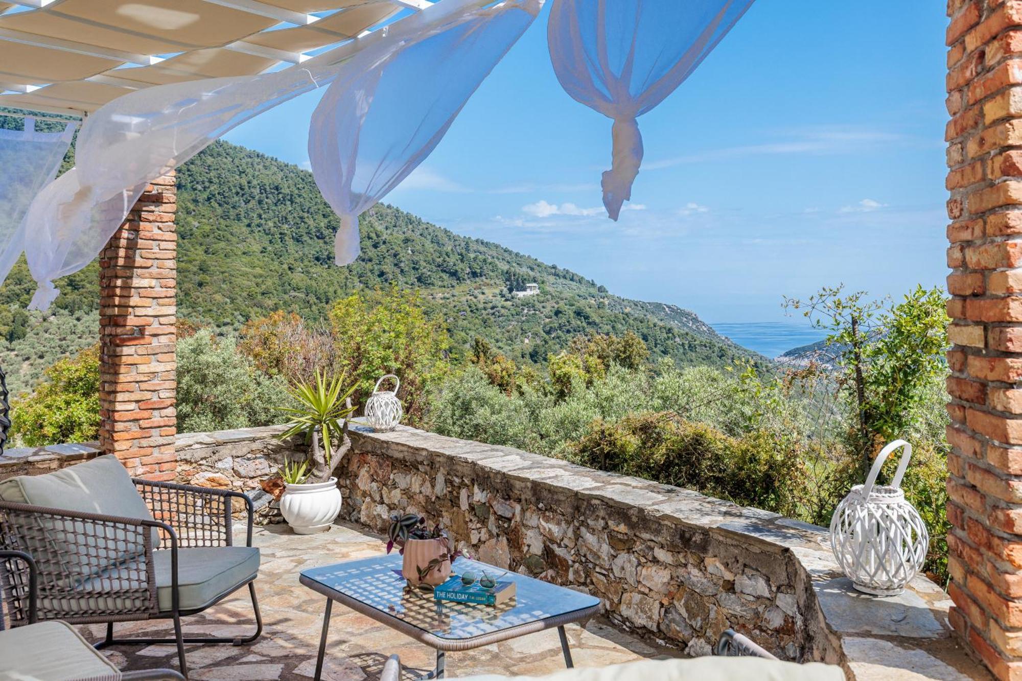 Villa Fotini Kalivi In Raches Panormos  Екстериор снимка